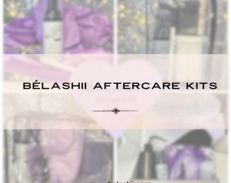 BeLashii eyelash extension aftercare kit options