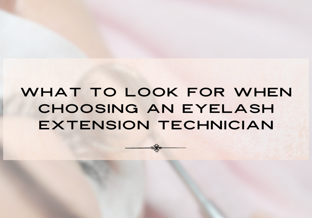Eyelash extension aftercare & maintenance ()