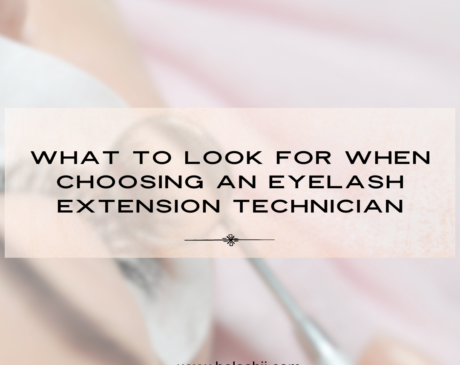 Eyelash extension aftercare & maintenance ()
