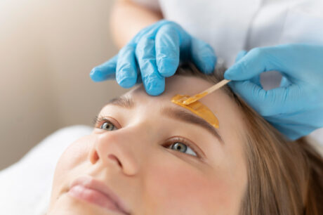 brow waxing