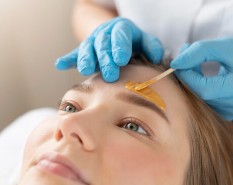 brow waxing