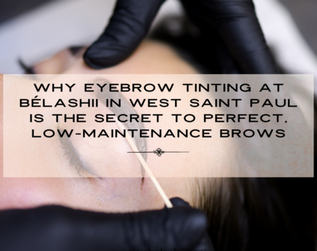 eyebrow tinting at belashii