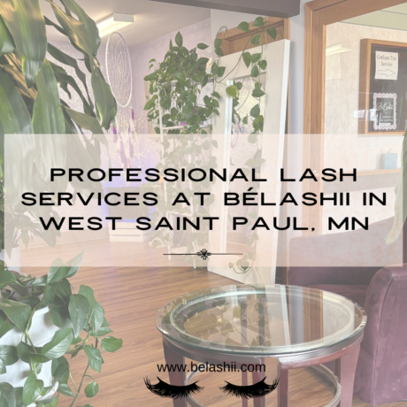 professional lash service at belashii, west saint paul mn