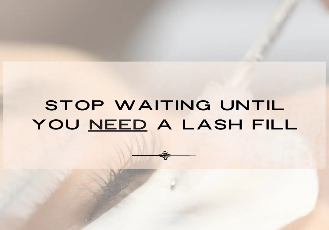 Lash fill at BeLashii