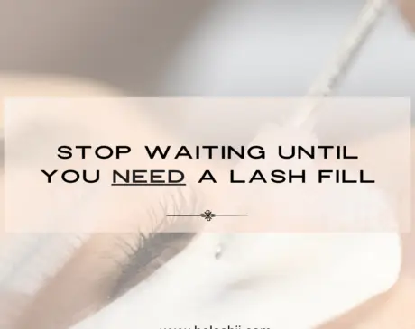 Lash fill at BeLashii