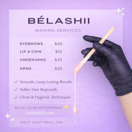 Professional waxing services promotion