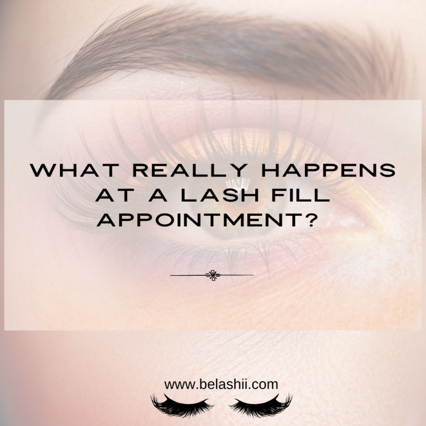 Lash Fill Appointment -What you should know…