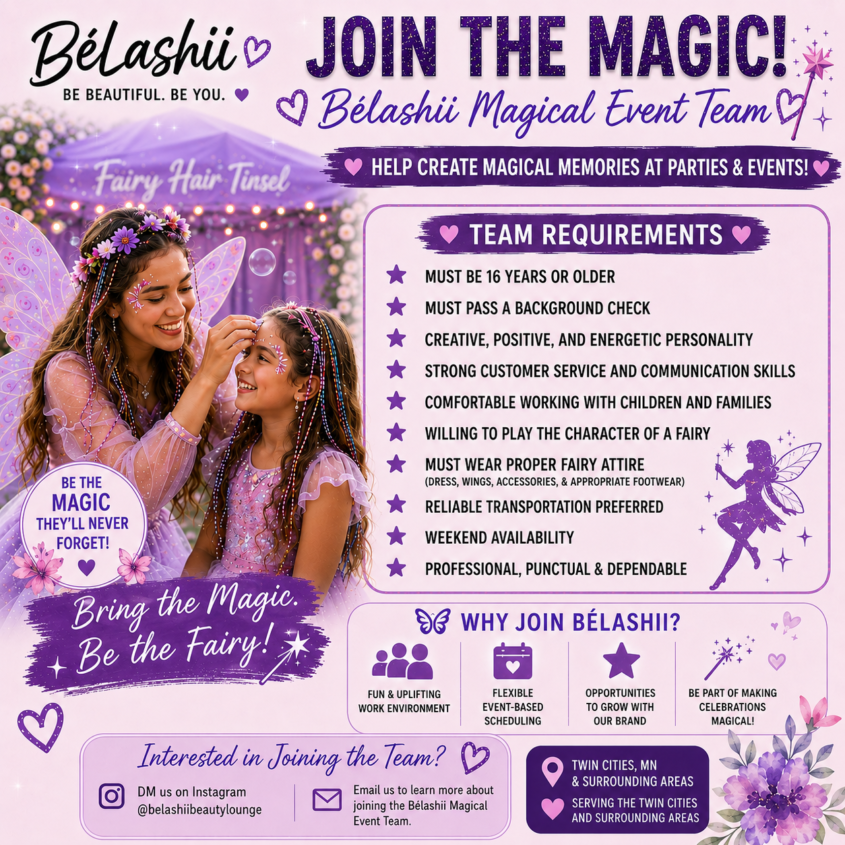 BeLashii Fairy Gig Event Team