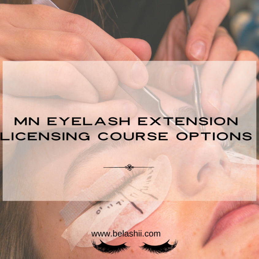 MN EYELASH EXTENSION LICENSING COURSE OPTIONS