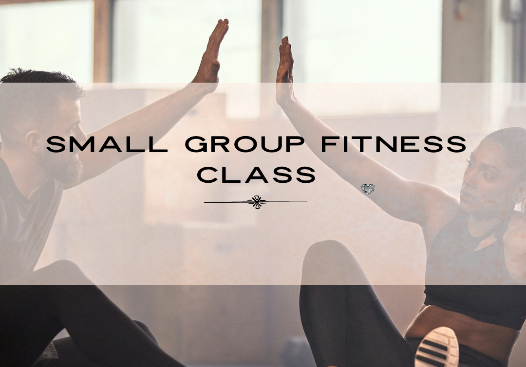 small group fitness class