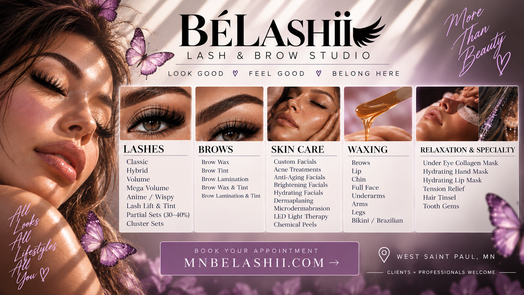 services at belashii west saint paul mn